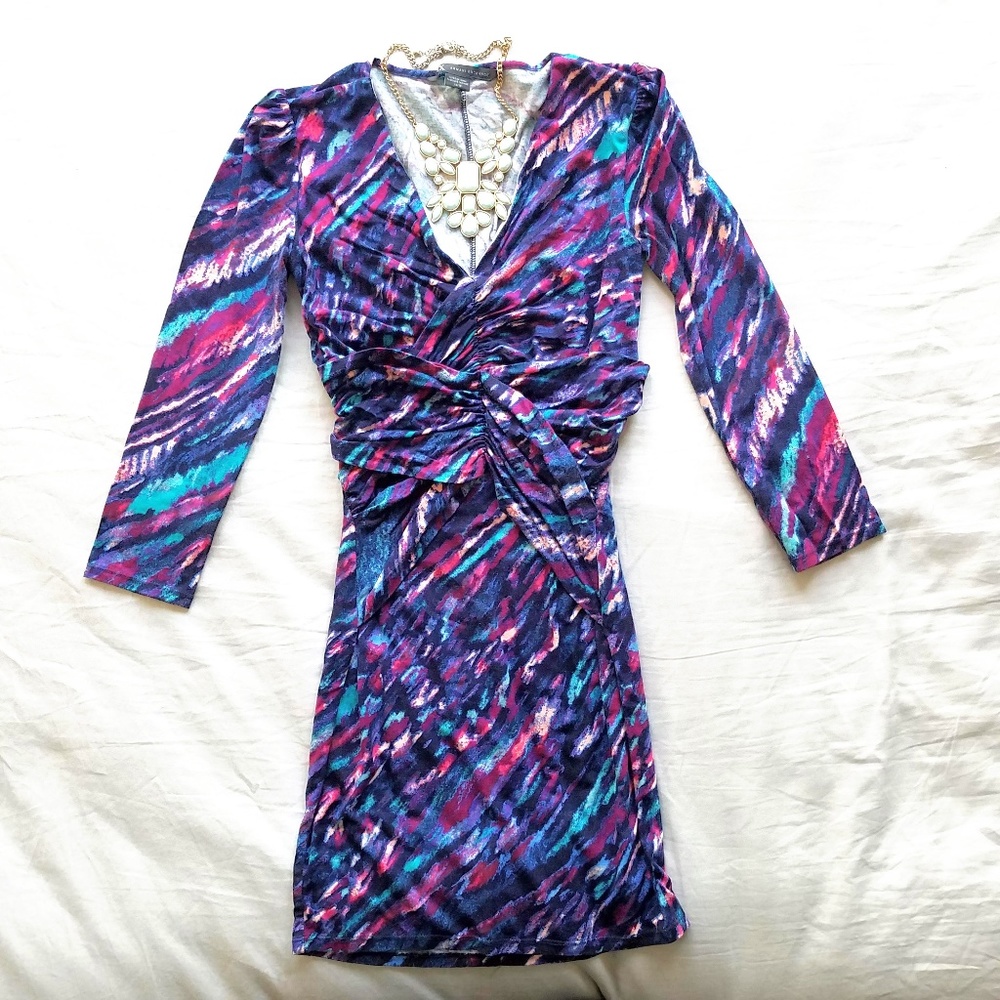 Must Go! Armani Exchange Abstract Print Dress